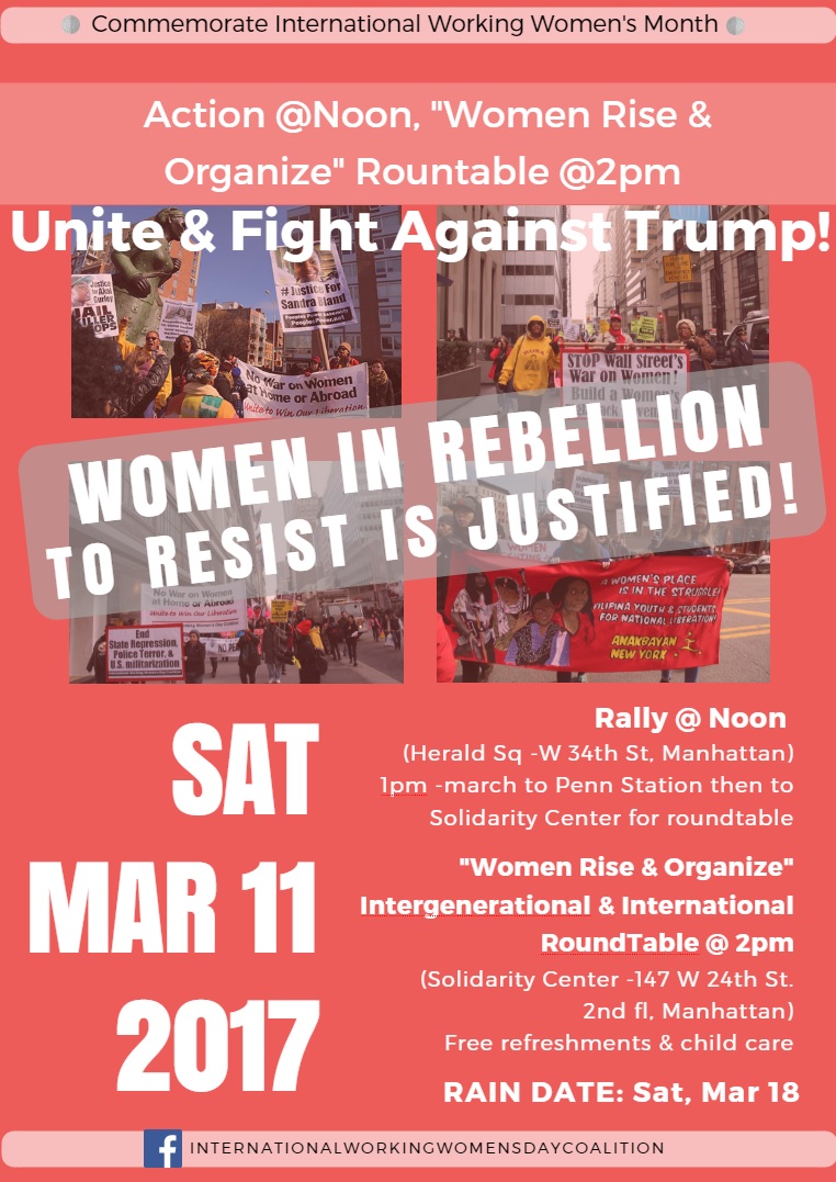 International Working Women’s Day&nbsp;2017